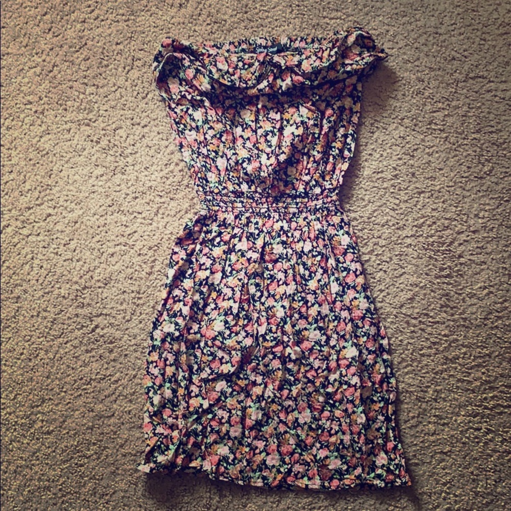 Floral mini dress